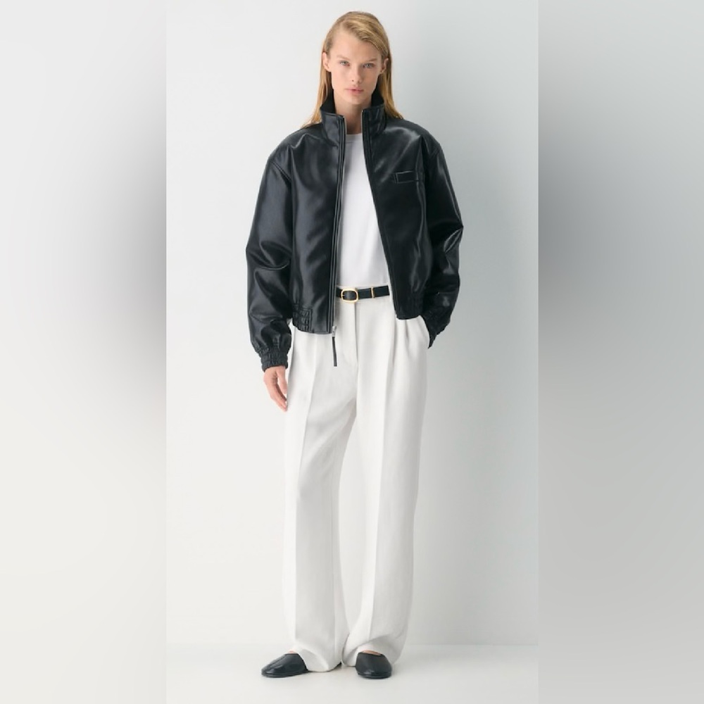 Aritzia Black and White Pantsuit